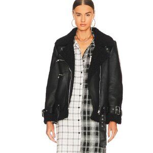 NWT | Steve Madden | Quinn Faux Leather Jacket | XS